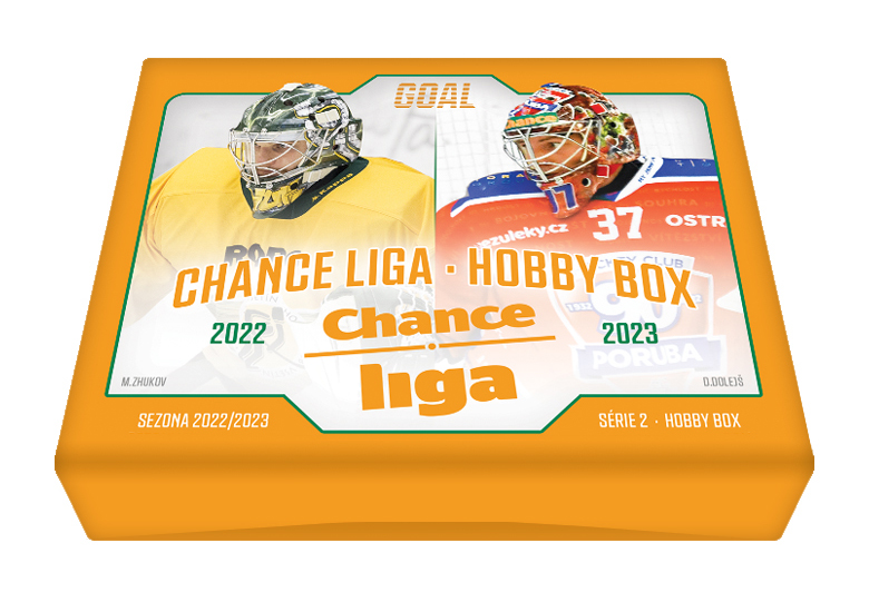 2022-23 Goal Cards Chance Liga Serie 2 Hockey HOBBY Box